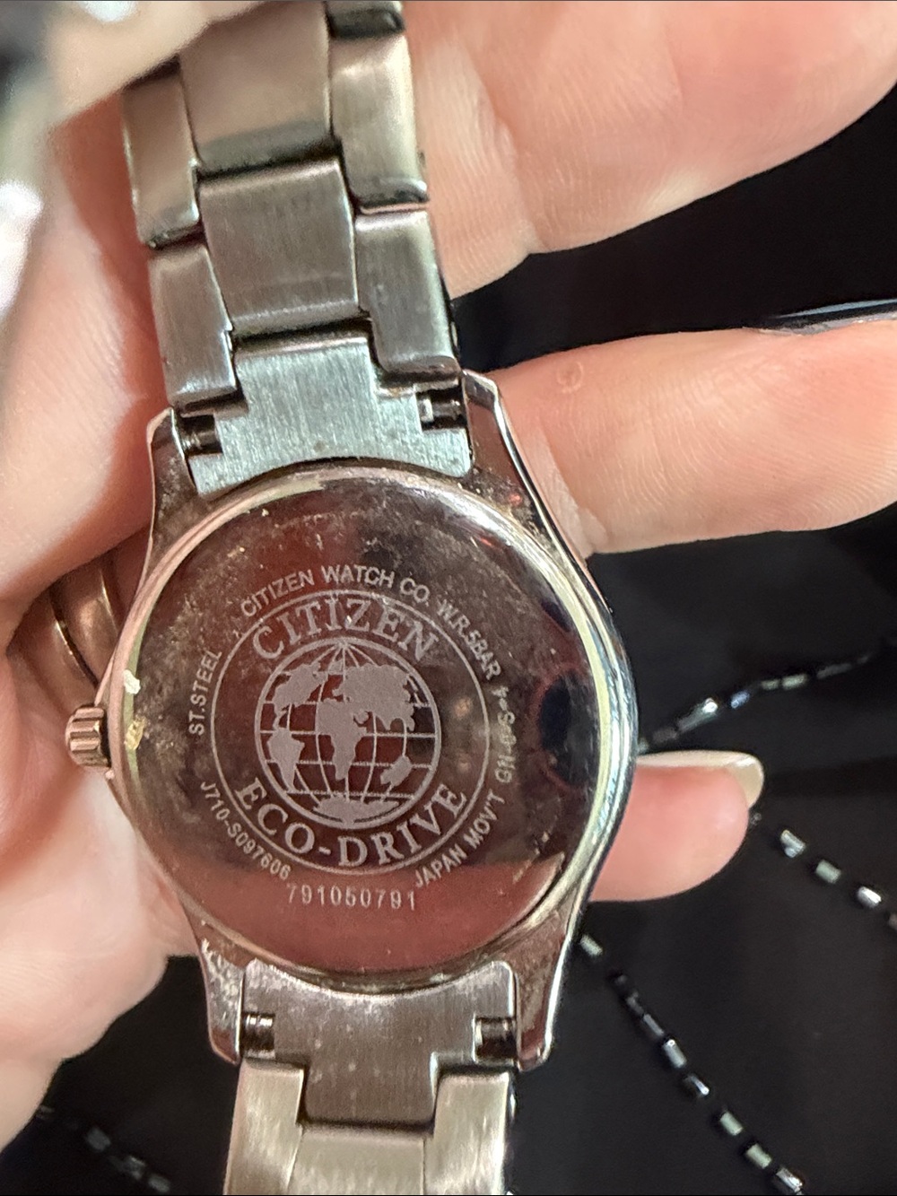 Citizen echo-drive Women’s Watch with Pink Dial and Crystal Accents - Picture 6 of 7